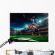 American Football Player Action 3 Wall Decal
