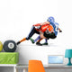 American football players Wall Decal