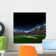 American football stadium before match Wall Mural