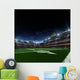 American football stadium before match Wall Mural