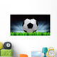 soccer field and the bright lights Wall Mural
