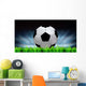 soccer field and the bright lights Wall Mural
