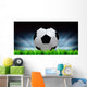 soccer field and the bright lights Wall Mural