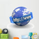Internet Concept - 3D Wall Decal