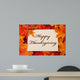 Happy Thanksgiving Wall Decal
