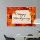 Happy Thanksgiving Wall Decal