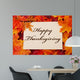 Happy Thanksgiving Wall Decal