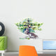 Gnarled Watercolor Tree Wall Decal