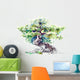 Gnarled Watercolor Tree Wall Decal