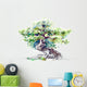 Gnarled Watercolor Tree Wall Decal