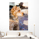 Portrait of dog Wall Mural