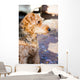 Portrait of dog Wall Mural