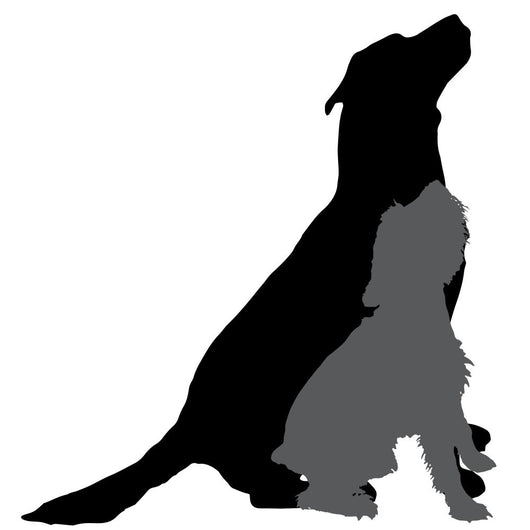 Vector Silhouette Of A Dog. Wall Decal 2