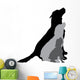 Vector Silhouette Dog 8 Wall Decal