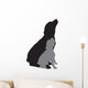 Vector Silhouette Dog 7 Wall Decal
