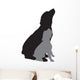 Vector Silhouette Dog 7 Wall Decal