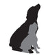 Vector Silhouette Dog 7 Wall Decal
