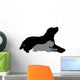 Vector Silhouette of a Dog. Wall Decal