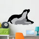 Vector Silhouette Dog 6 Wall Decal