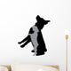 Vector Silhouette Dog 5 Wall Decal