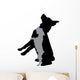Vector Silhouette Dog 5 Wall Decal