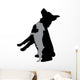 Vector Silhouette Dog 5 Wall Decal