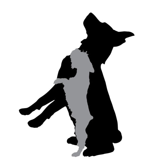 Vector Silhouette Dog 5 Wall Decal