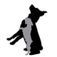 Vector Silhouette Dog 5 Wall Decal