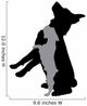 Vector Silhouette Dog 5 Wall Decal