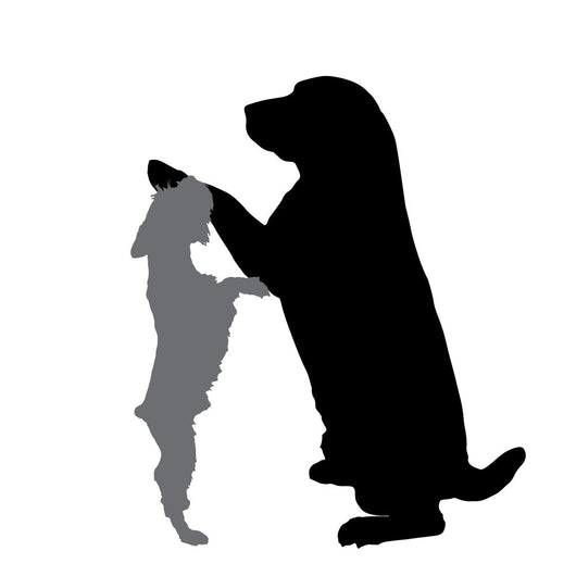 Vector Silhouette Dog 4 Wall Decal