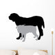Vector Silhouette Dog 2 Wall Decal