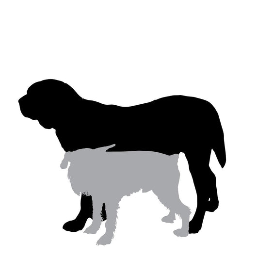 Vector Silhouette Dog 2 Wall Decal