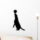 Vector Silhouette Dog Wall Decal