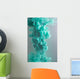 Ink in water. Rainbow of colors. Abstract background. Wall Mural