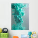 Ink in water. Rainbow of colors. Abstract background. Wall Mural