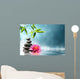 Waterlily with Stones and Wall Decal