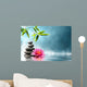 Waterlily with Stones and Wall Decal