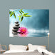 Waterlily with Stones and Wall Decal
