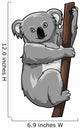 Koala Wall Decal