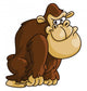 Gorilla Wall Decal