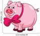 Pig Cartoon Wall Decal