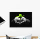 plant in hands Wall Mural