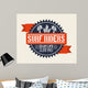 Surf Design Wall Decal