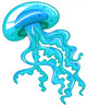 Jellyfish Wall Decal