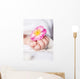 Babyhand Blume Wall Mural