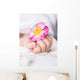 Babyhand Blume Wall Mural