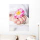 Babyhand Blume Wall Mural