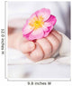 Babyhand Blume Wall Mural