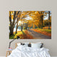 Lake Pathway with Yellow Wall Decal