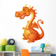 Cartoon Dragon Wall Decal